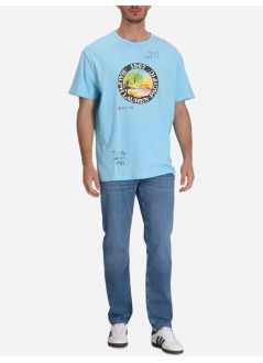 polo ralph lauren t-shirt mansscnclsm1-short sleeve-t-shirt - 710958253001 neptune