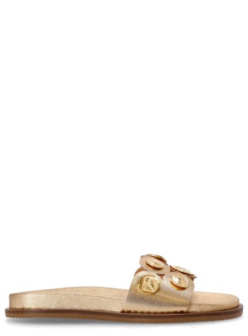 kotris sandals sandal womanaphrodite coins sandal - 14856 gold