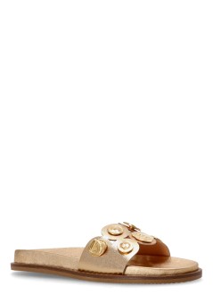 kotris sandals sandal womanaphrodite coins sandal - 14856 gold