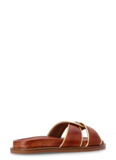 kotris sandals sandalia mujer fussbett desmos sandal - 14628 caramel