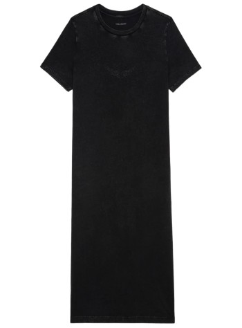 zadig & voltaire vestido mujer zaid hc wings strass - jwdr01069 21