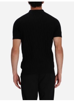 karl lagerfeld polo hombre knit polo - 655093551306 990