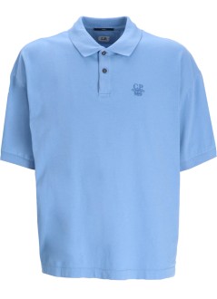 c.p.company polo hombre polo short sleeve in jersey 20/1 - 18cmpl283a005697g 857