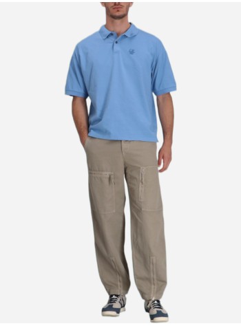 c.p.company polo manpolo short sleeve in jersey 20/1 - 18cmpl283a005697g 857 2