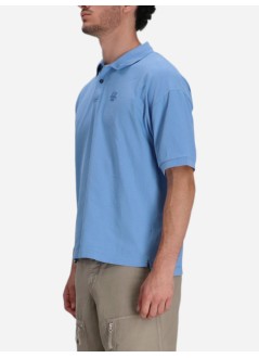 c.p.company polo hombre polo short sleeve in jersey 20/1 - 18cmpl283a005697g 857