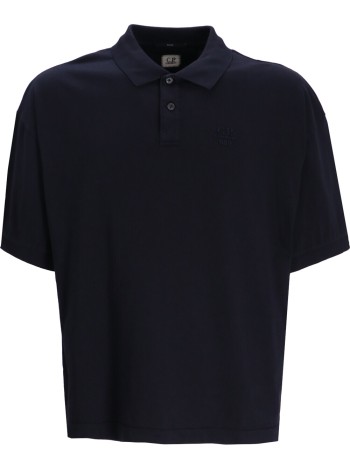 c.p.company polo manpolo short sleeve in jersey 20/1 - 18cmpl283a005697g 888