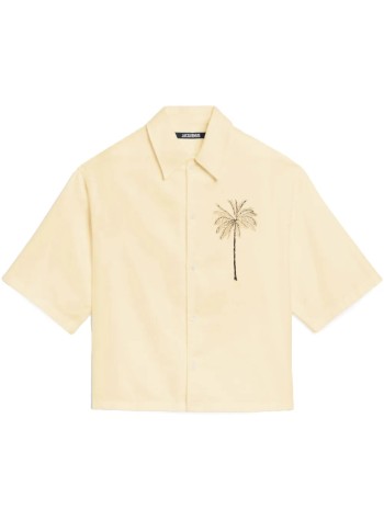 jacquemus shirt manla chemise aloe - 25e255sh1121755 2dw