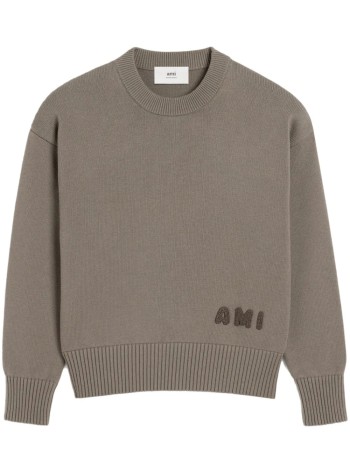 ami punto hombre ami crewneck sweater - hks163kn0063 0952