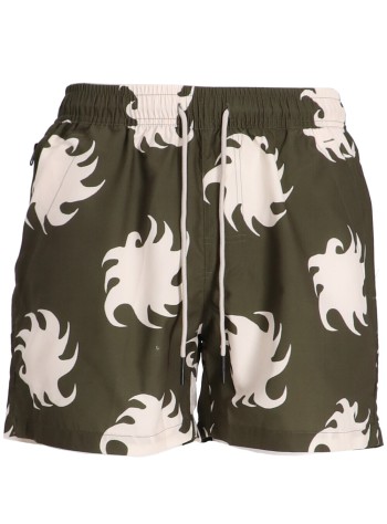 Pine Ember Swim Shorts