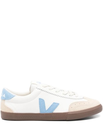veja sneaker mujer volley - vo2020505 white aqua bark