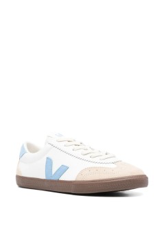 veja sneaker womanvolley - vo2020505 white aqua bark