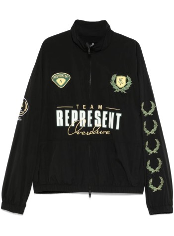 represent outerwear hombre world championship track jacket - mlm1795 black