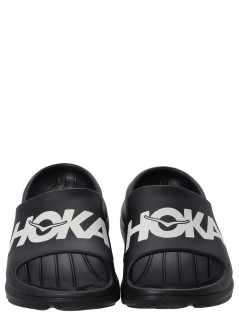 hoka one one playa hombre ora recovery slide - 1155154 bwht