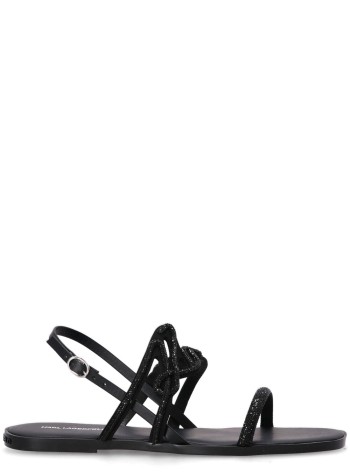 karl lagerfeld sandal womanolympia karl signia slide - kl87425 g0x
