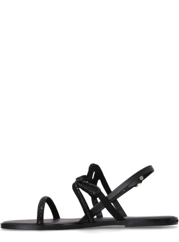 karl lagerfeld sandalia mujer olympia karl signia slide - kl87425 g0x 2