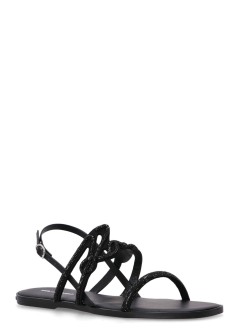 karl lagerfeld sandalia mujer olympia karl signia slide - kl87425 g0x