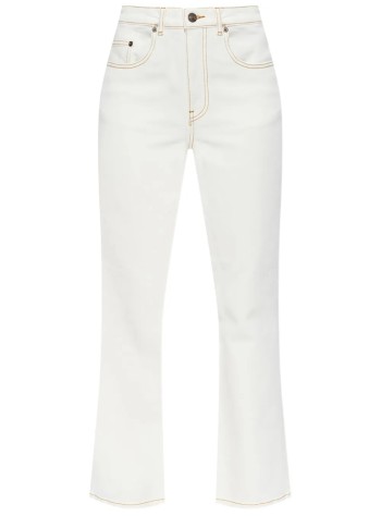tory burch pantalon mujer cropped flare jean - 168289111 111
