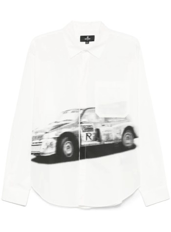 represent camiseria hombre raceway shirt - mlm2961 off white