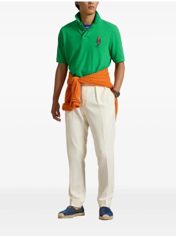 polo ralph lauren polo mansskcclsm1-short sleeve-polo shirt - 710854495017 cr24 summr emrld explorer bear 2