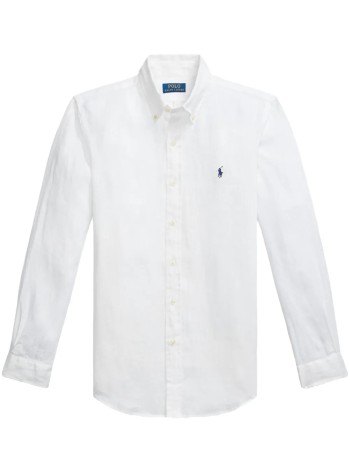 polo ralph lauren shirt mancubdppcs-long sleeve-sport shirt - 710966294003 ceramic white