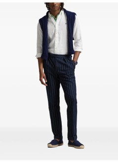 polo ralph lauren camiseria hombre cubdppcs-long sleeve-sport shirt - 710966294003 ceramic white