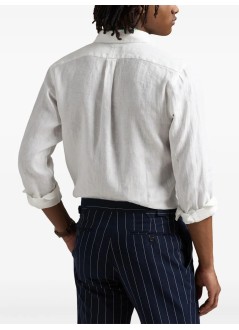 polo ralph lauren camiseria hombre cubdppcs-long sleeve-sport shirt - 710966294003 ceramic white