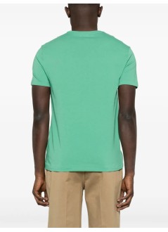 polo ralph lauren t-shirt mansscncmslm2-short sleeve-t-shirt - 710671438409 raft green c7594
