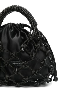 kurt geiger crossbody mujer sm macrame crystal bag dr - 4355900999 00