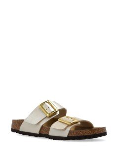 birkenstock sandal womansydney cb bf graceful - 1029492 pearl white