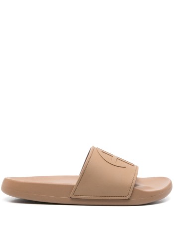 anine bing beach womanisla slides - a144180228 brown