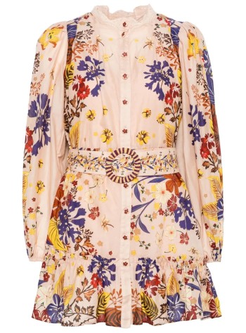 farm rio vestido mujer beauty bouquet pink puff - 334358 25020