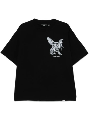 represent camiseta hombre elegance in motion t-shirt - mlm41066 jet black