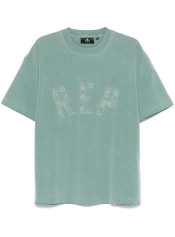 represent camiseta hombre rep applique t-shirt - mlm41210 forest green