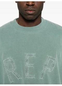 represent t-shirt manrep applique t-shirt - mlm41210 forest green
