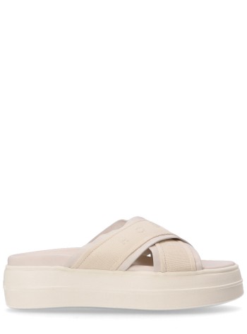 hogan sandal womanh680 sandal fascia nastro - hxw6800fo10le9b013 yogurt