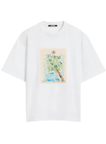 jacquemus t-shirt manle tshirt marino - 25e255js3192102 1iv