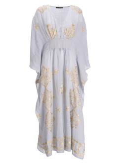 greek archaic kori vestido mujer kaftan long lefkada ls - s25k430511 4301