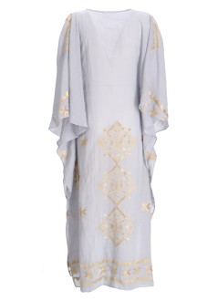 greek archaic kori vestido mujer kaftan long lefkada ls - s25k430511 4301