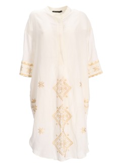 greek archaic kori vestido mujer dress long lefkada buttoned - s25k530412 41101
