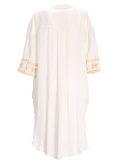 greek archaic kori vestido mujer dress long lefkada buttoned - s25k530412 41101