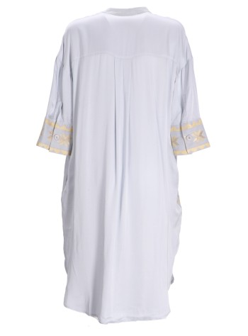 greek archaic kori dress womandress long lefkada buttoned - s25k530412 4301 2