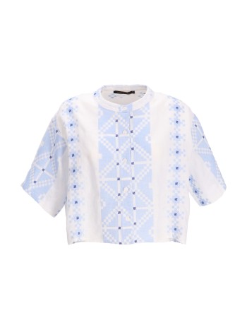 greek archaic kori top womanshirt cropped pixel - s25k250196 1105