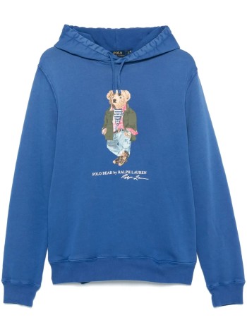 polo ralph lauren sudadera hombre pohoodm33-long sleeve-sweatshirt - 710958192001 cr24 nw iris blu sw explr bear
