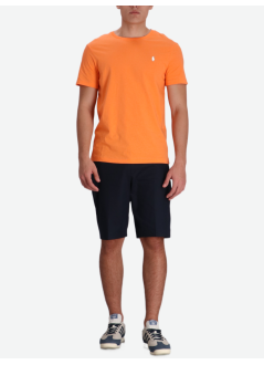 polo ralph lauren t-shirt mansscncmslm2-short sleeve-t-shirt - 710671438406 classic peach c6342
