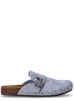 tory burch zueco mujer mellow stud mule - 167995432 432