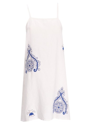 greek archaic kori vestido mujer dress short pitharion straps - s25k230551 1113 2