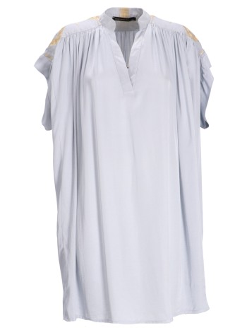 Dress Long Roots Sleeveless Gatherings