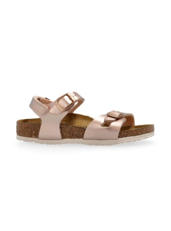 birkenstock sandalia hombre rio as kids bf - 1029535 electric metallic copper