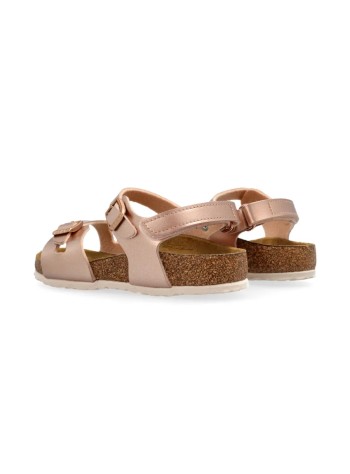 birkenstock sandalia hombre rio as kids bf - 1029535 electric metallic copper 2