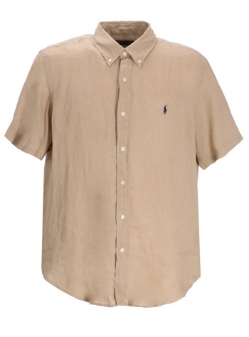 polo ralph lauren camiseria hombre cubdppcsss-short sleeve-sport shirt - 710968912003 coastal beige
